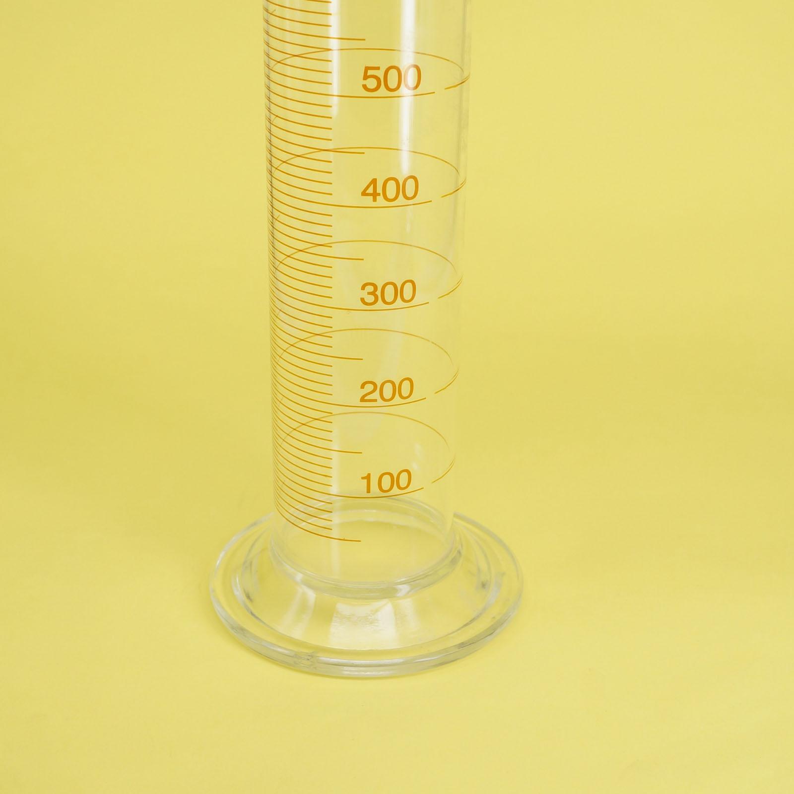 1000ml 1000cc Glass Measuring Cylinder + Glass Stopper Graduated Lab Laboratory