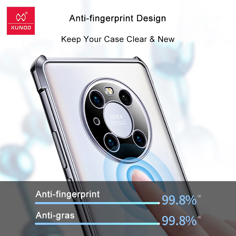 Xundd Case For Huawei Mate 40 Mate 40 Pro Plus Case Shockproof Transparent Glove Glass Cover For Mate 40 Pro Mate 40 ProPlus