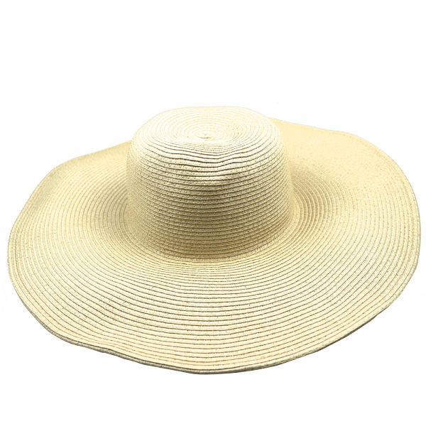 Lnpbd kvindelig hvid hat sommer sort oversized solsikret strandkappe kvinders strawhat solhat sommerhat: Beige