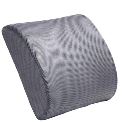 Auto Memory Foam Ademend Autostoel Gap Filler Lumbale Kussen Taille Ondersteuning Reizen Kussen Autostoel Thuis Kussen: gray-A