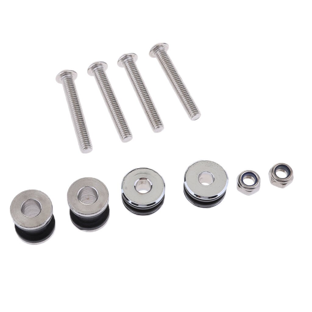 Detachable Back Rest Docking Hardware Kit for Sportster XL1200 883