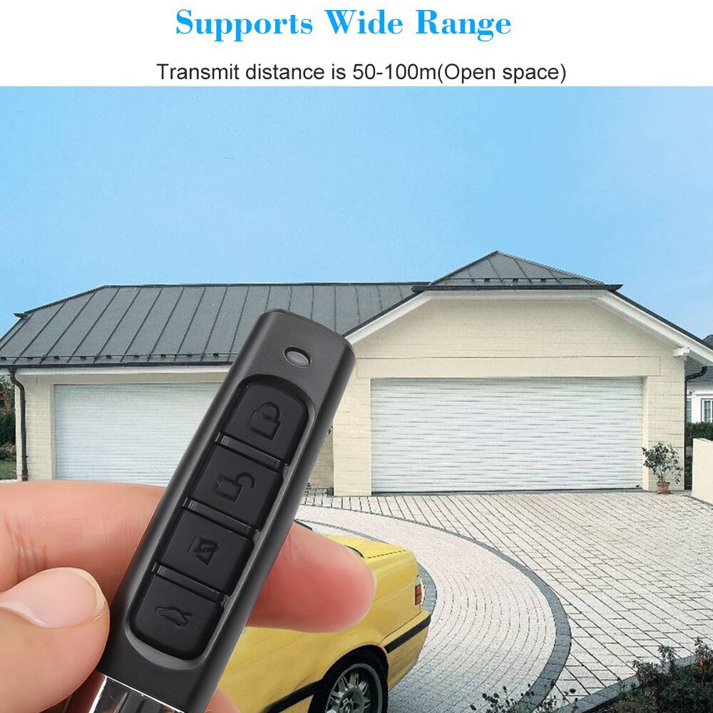 Remote Control Garage Door Opener Duplicator Clone Code Scanner Car Key 433MHZ