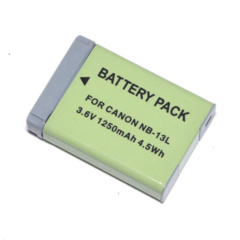 Batterie de NB-13L pour Canon PowerShot G1x Mark III G5X G7X G9X Mark II SX620HS SX720HS SX730HS SX740HS chargeur de Batteries de caméra