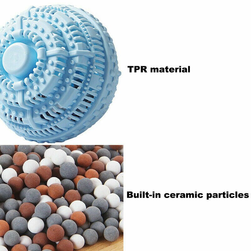 Bolas de limpieza de ropa antibobinado, productos de lavado de ropa reutilizables, herramientas de limpieza de molecularas de aniones, MagicMachine, 1 ud.