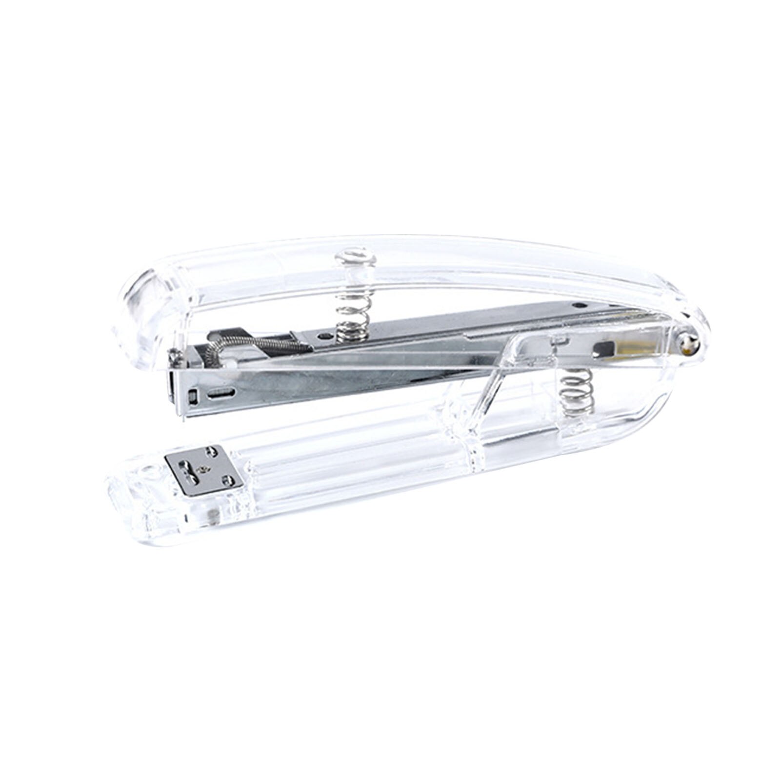 Student Manual Stapler Home Office Book Sewer Easy Operate Portable School Tacking Bookbinding Machine Transparent Paper Binding