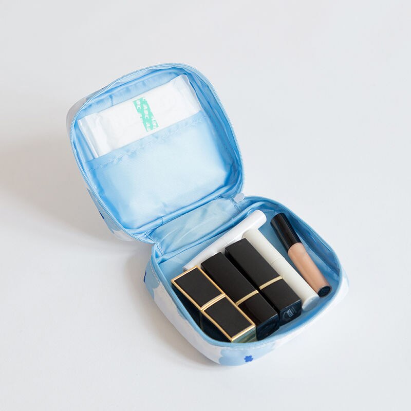 Mini Women's Make-up Bag travel Beauty kit Organizer Zipper Cosmetic Bag Toiletry Storage Bag