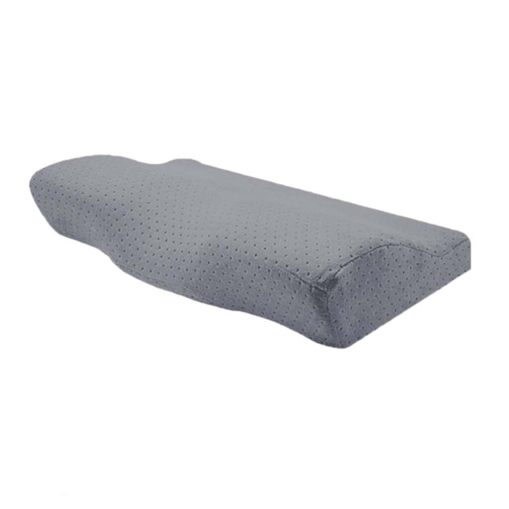 Gel Memory Orthopedic Head Supporter Pillow Sleep Pillow Bed Pillow Mattress: Grey