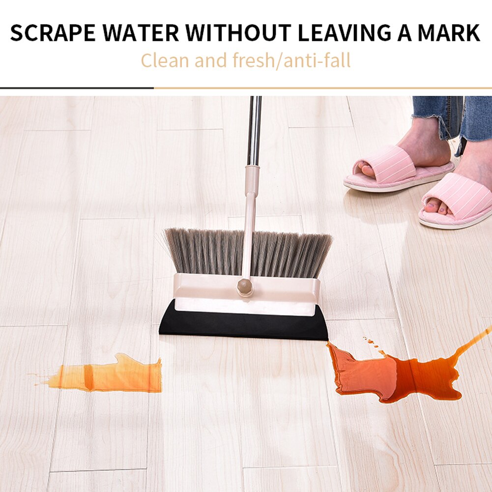 Brush Floor Detachable Handle Handheld Ergonomic Cleaning Broom Sweeping Bathroom Multifunctional Home Kitchen Soft 2 In 1