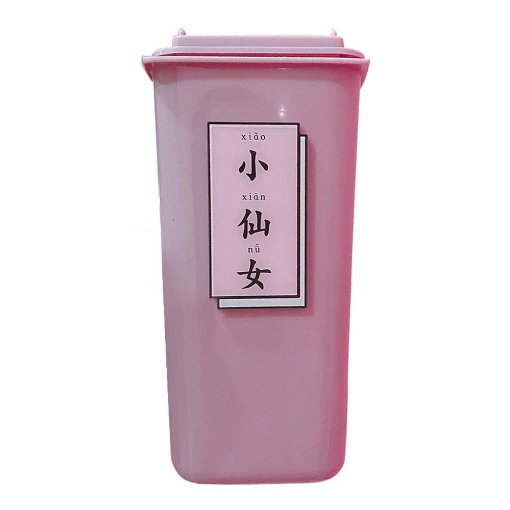 1pc mooie roze pennenhouders voor meisjes, bureau-emmer, pennenbakje voor meisjes, schrijfwaren, cosmetica, school, kantoor, pennenhouder, organizer