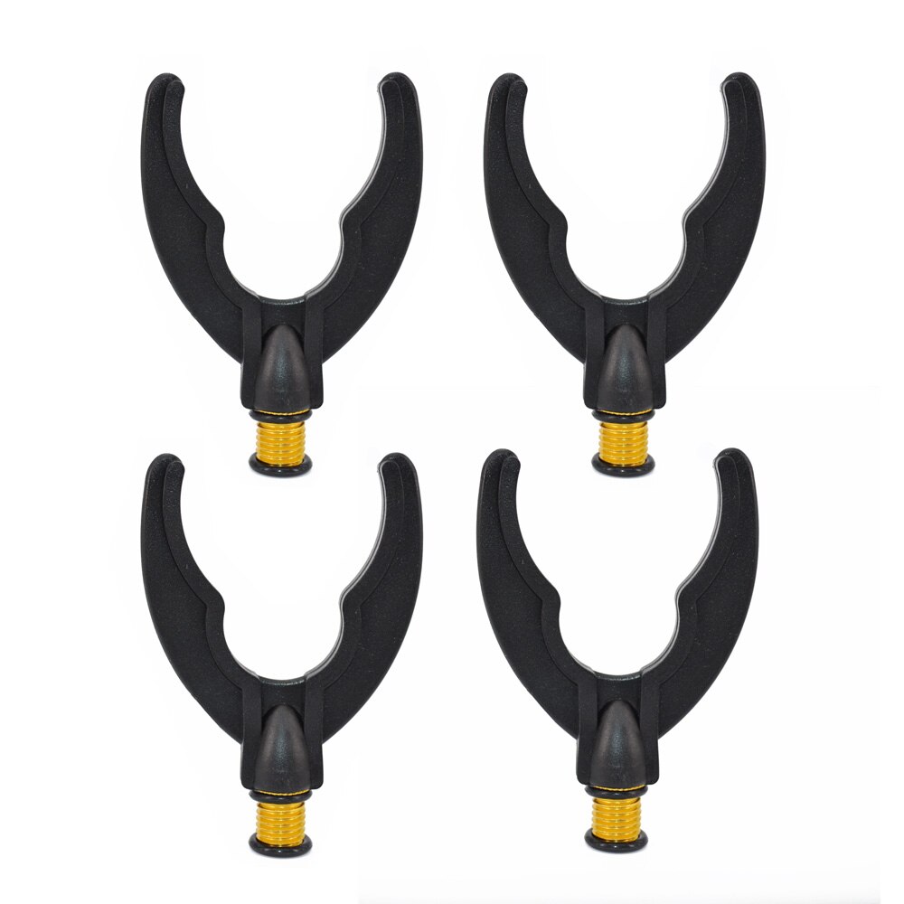 4pcs Carp Fishing Rod Rest Butt Rest Gripper for Bank Sticks Rod Pods Carp Coarse Fishing: C