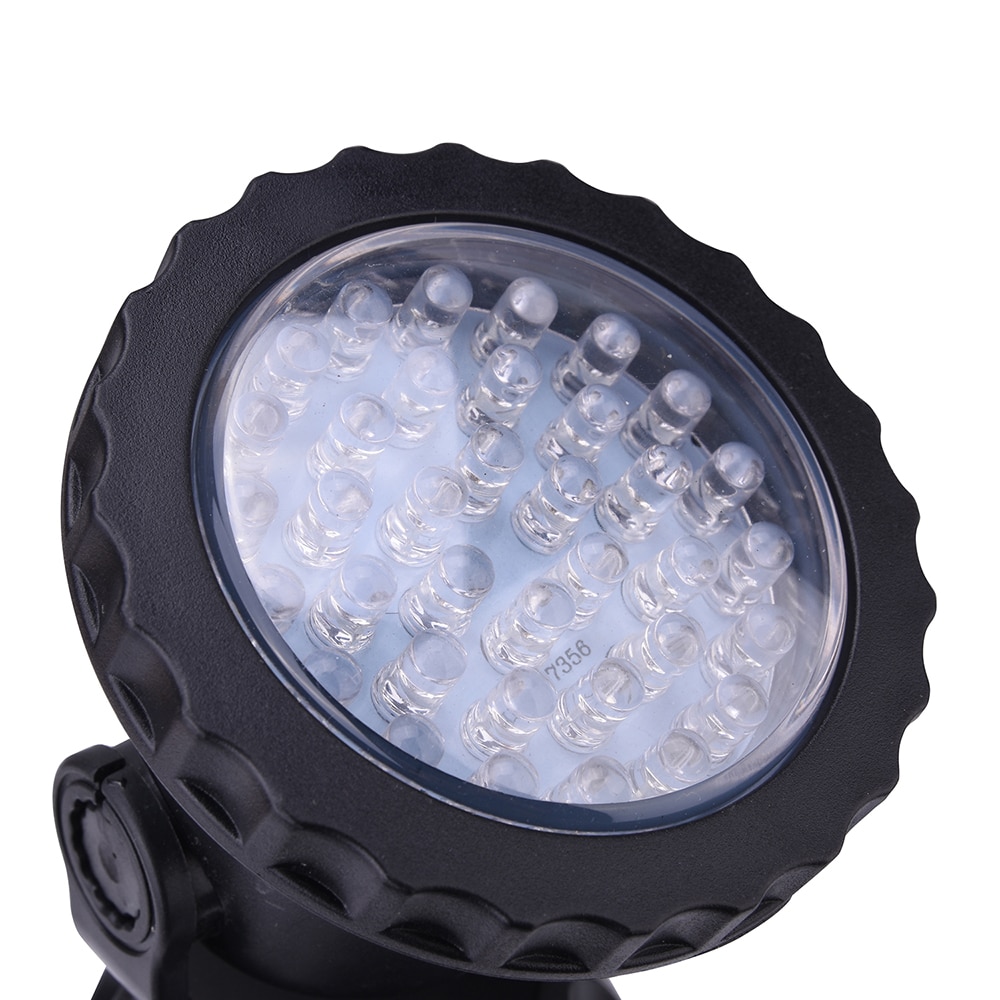 Aquarium Lamp 1 Set 4 Lights Underwater Spotlight Aquarium LED Lighting Light RGB Fish Tank Swimming Pool Light D20