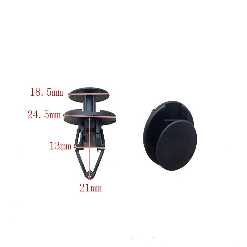 20 stk fender liner holder plastklips støtfanger doren skjermfester til chevrolet cruze aveo captiva trax subaru gm: 3