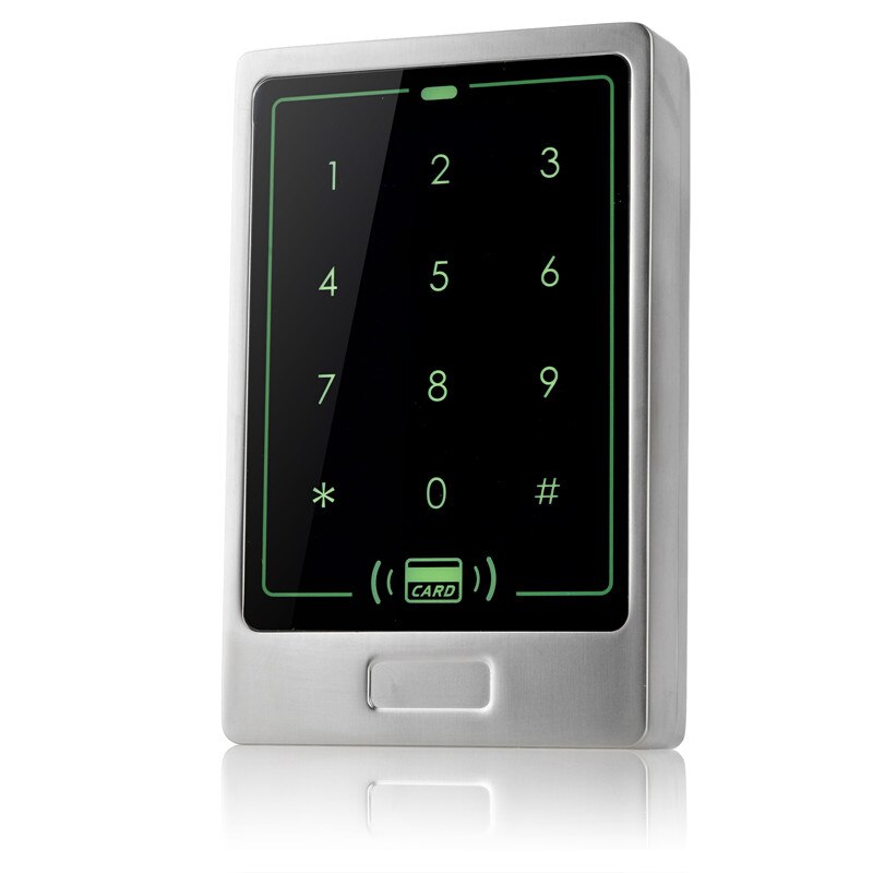 Standalone Metal Access Control Keypad RFID Keyboard Controller for Door Access Control System for Home/hotel/office: no waterproof
