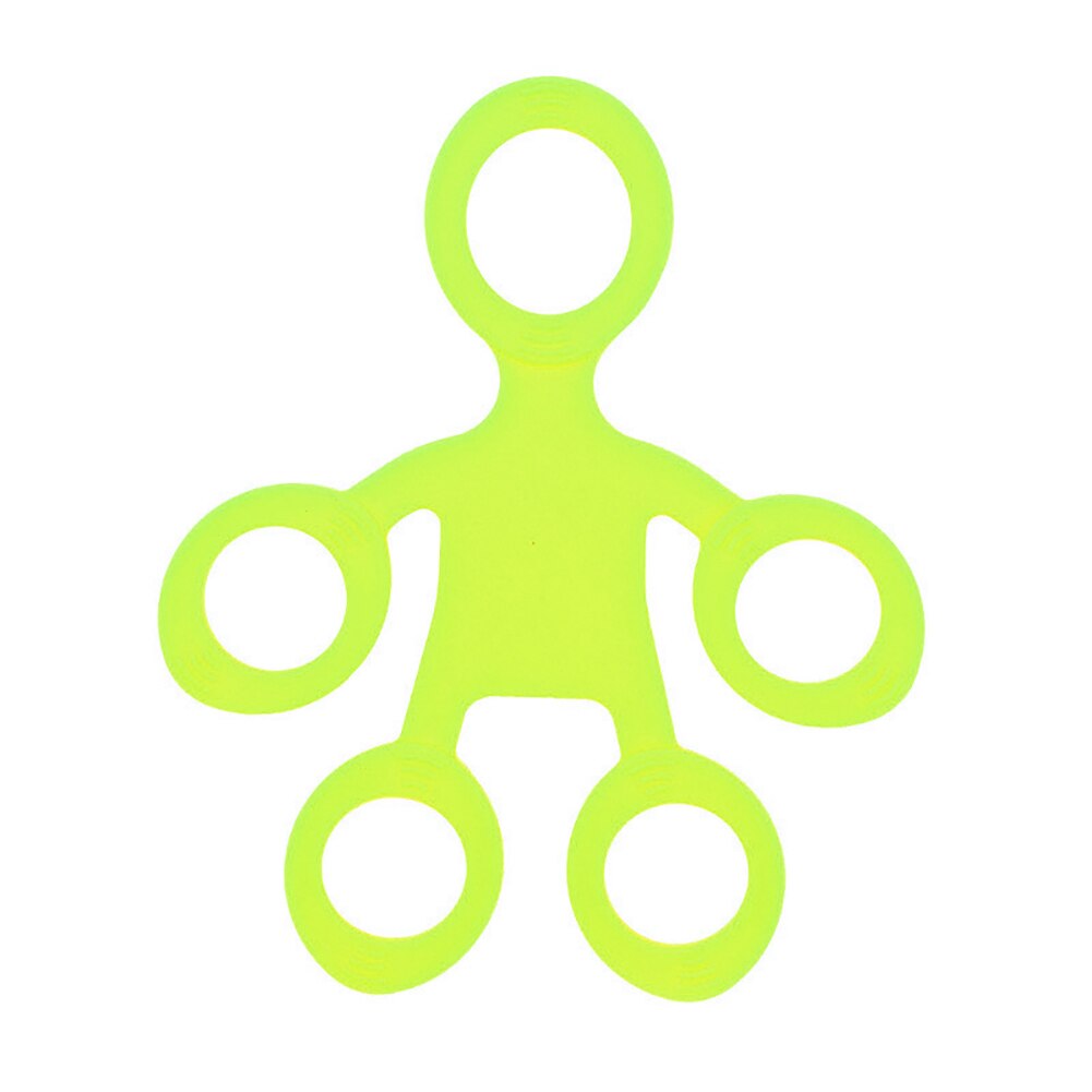 Finger Stretcher Hand Resistance Bands Extensor Exerciser Grip Strengthener Fitness Accessories for adults kids forearms wrist: green