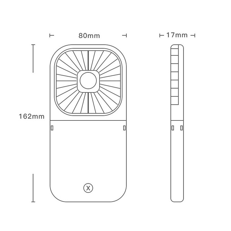 Draagbare Mini Ventilator Usb Oplaadbare Handheld Fan Verstelbare Desktop Fan Luchtkoeler Voor Thuis Bureau Outdoor Reizen