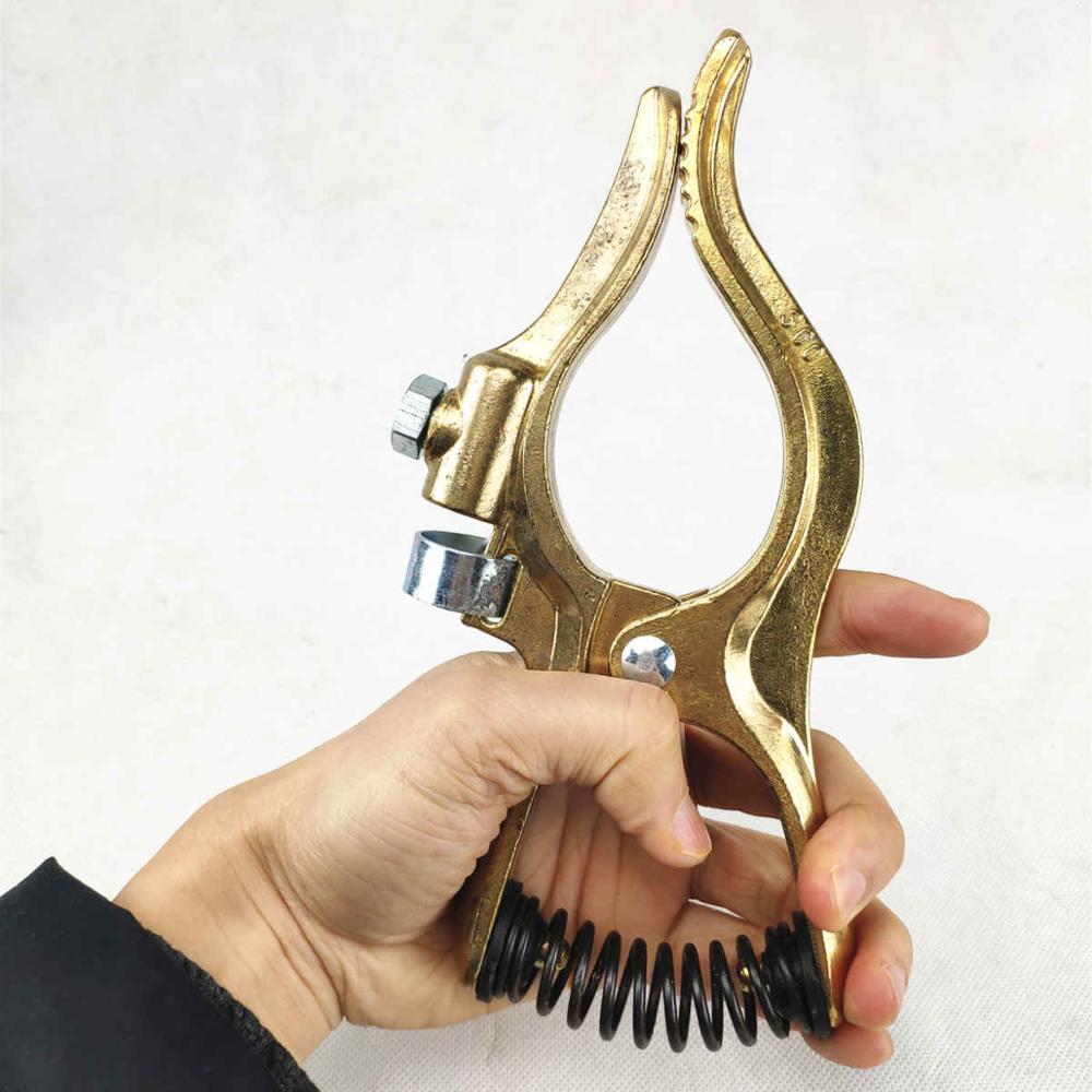 Welding Ground Clamp 300A Earth Holder Full Copper Body Heavy Duty Type G for MIG MMA TIG Welding Machine Welding Clamp