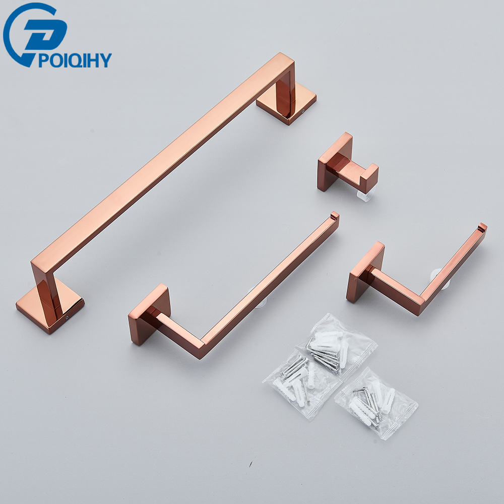 Conjunto de hardware de banho dourado rosa, acessó... – Grandado, image size:1000x1000