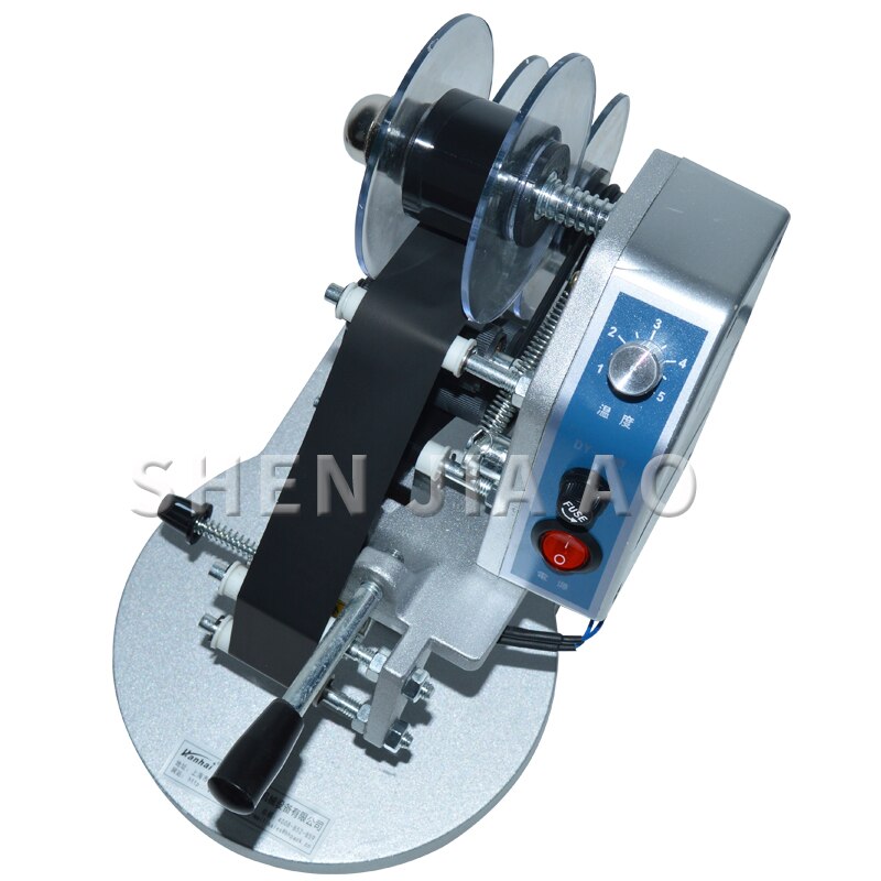 ! 1 PC Manual Foil Datumstempel Coder Label Printer DY-8 Lint Codering Machine 220 V