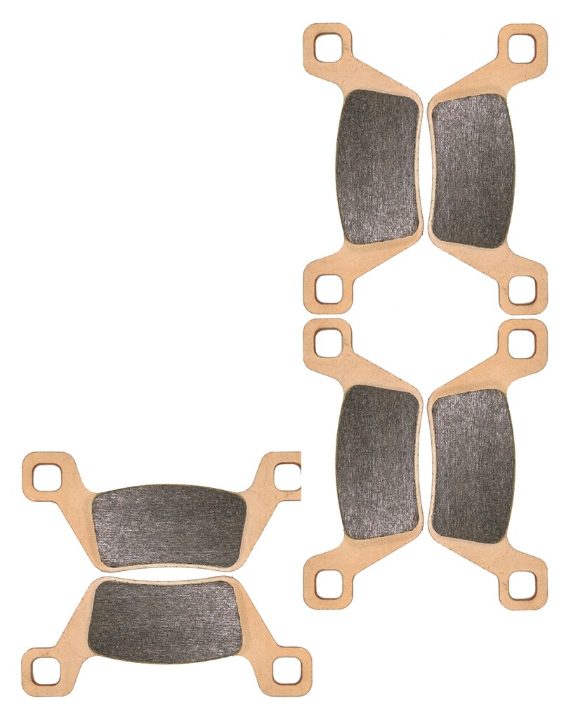 thumbnail image 2 of Caltric Front & Rear Brake Pads For Polaris Sportsman 600 (2004-2005) – Semi-Metallic, 3-Pack 2 of 6