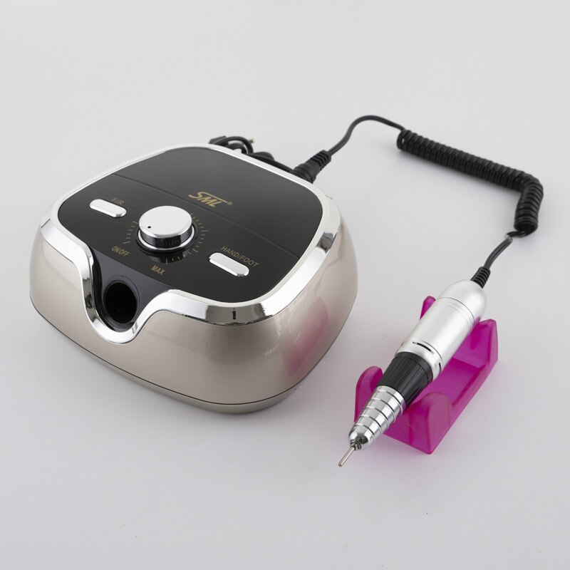 35000RPM SML M3 Electric Nail Drill Machine Electric Manicure Machine Drills Pedicure Kit Ceramic Nail Polish Bit Nail Tools 4