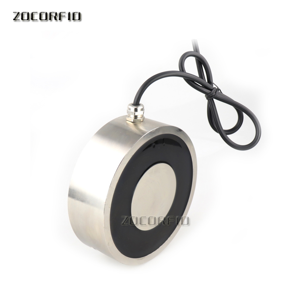 Electroimán Mini P70/9 de 25KG(250N), sujeción de imán eléctrico de CC, electroimán de ventosa de solenoide de elevación
