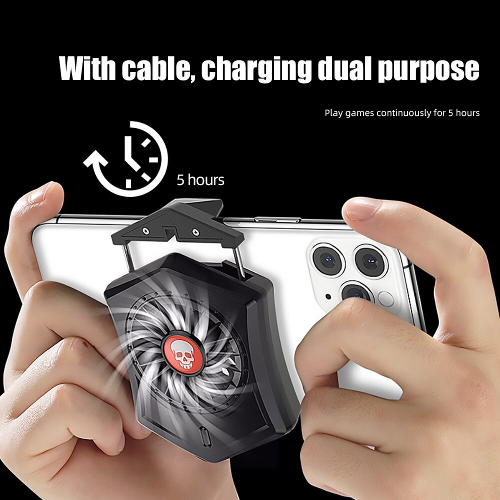 Ihuigol Draagbare Mobiele Telefoon Radiator Gaming Universele Controller Koellichaam Koelventilator Gamepad Game Voor Iphone Samsung Huawei