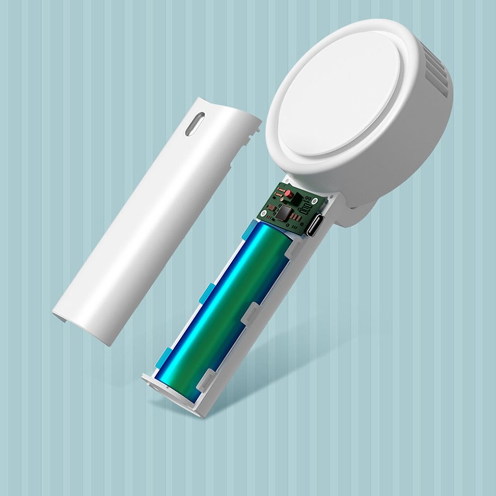 Handheld Mini Ventilator Usb Bureau Ventilator Persoonlijke Draagbare Bladloze Tafel Ventilator Usb Oplaadbare Koelventilator Voor Reizen Kantoor Huishouden