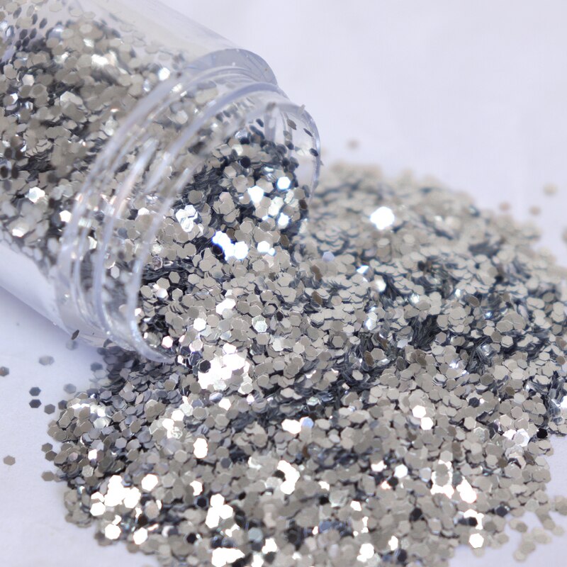 1 bouteille or Rose argent mélange Nail Art paillettes paillettes bricolage brillant Paillette conseils charme Pigment flocons Gel ongles décorations 10ml: CSYP2