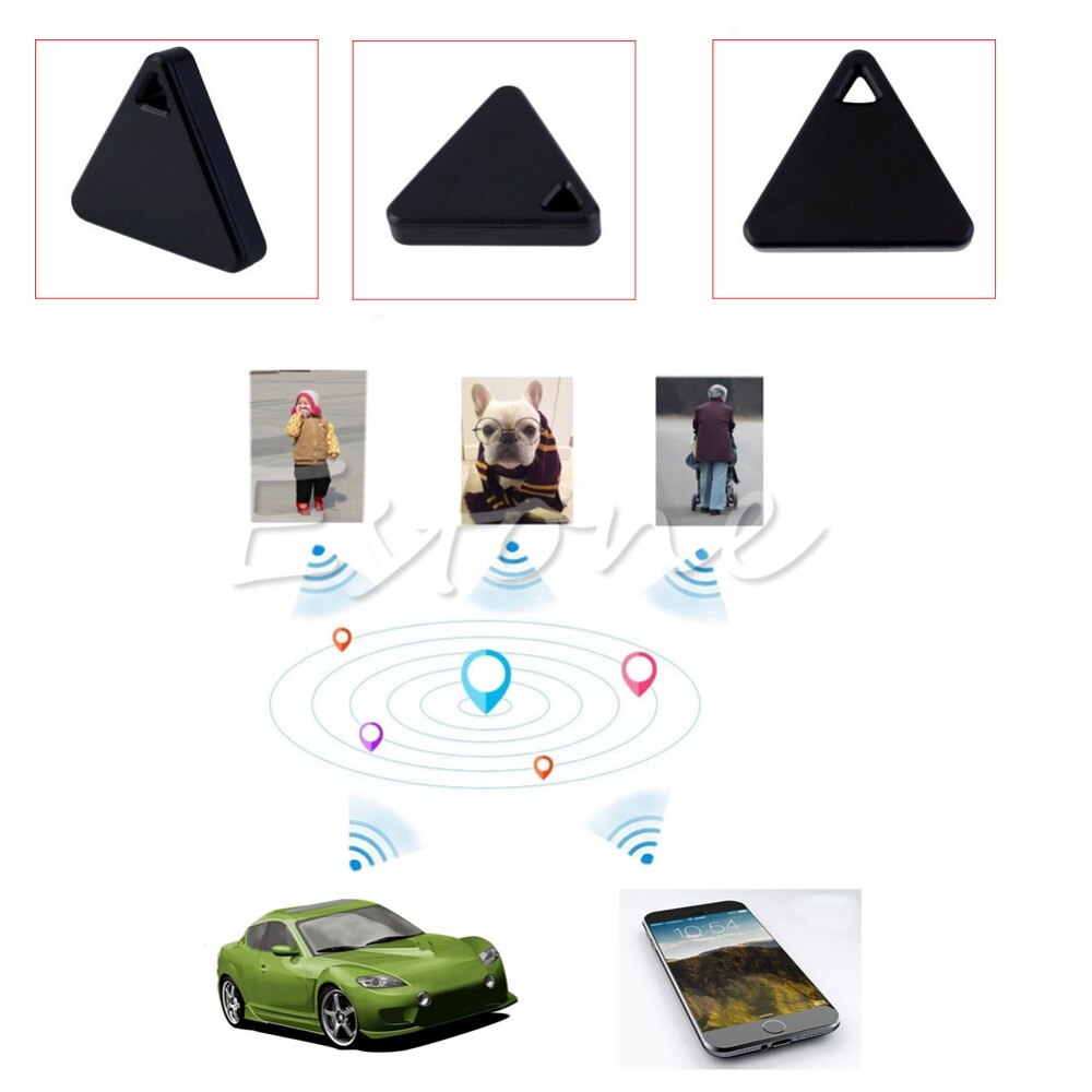 QILEJVS Bluetooth Tracker GPS Locator Antilost Tag Alarm Voor Auto Huisdieren Kind