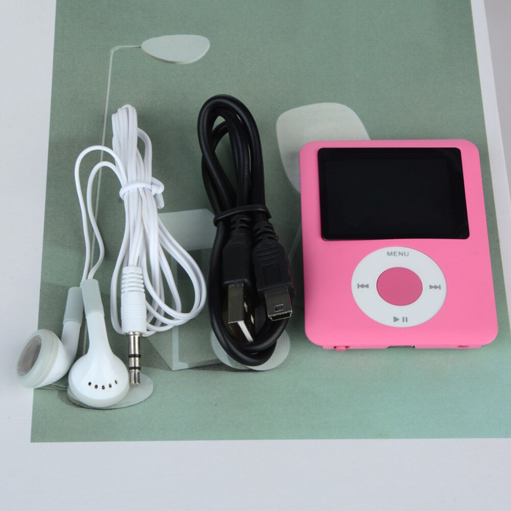 32gb 1.8 tum  mp4 spelare musikspelare 6 färger 4th generation  mp3 mp4 spelare bärbar walkman med videoröstinspelare