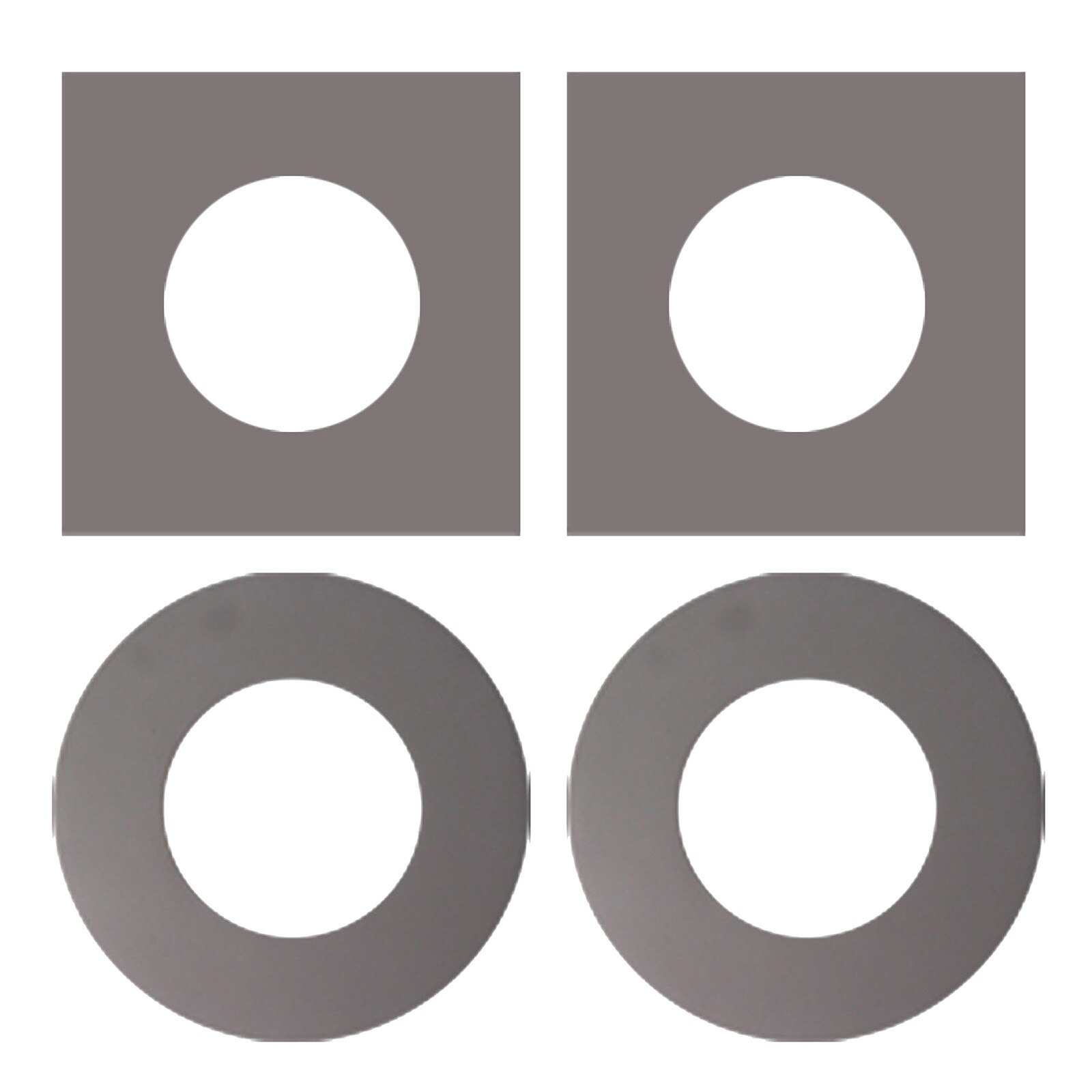 Placa encimera de rango de Gas 4 #4 piezas, piezas de utensilios de cocina, quemador, protección, delineador reutilizable, limpieza, utensilios de cocina antiadherentes, almacenamiento de cocina