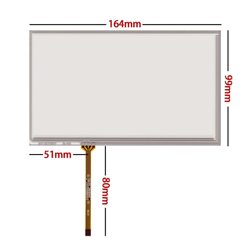 Écran Tactile 4 Fils 132 Mm X 105 Mm Résistif Pour Korg M3, PA800, PA2X Pro - Verre Numériseur De Qualité