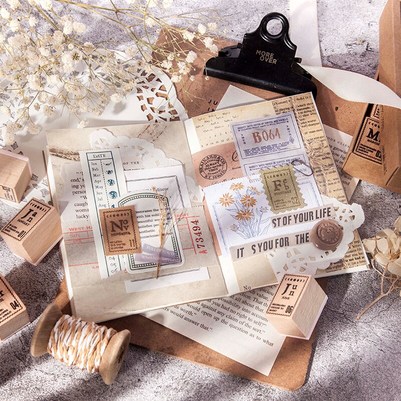 1pakcs/LOT time Planning Bureau series stamp DIY wooden rubber stamps stationery scrapbooking standard stamp
