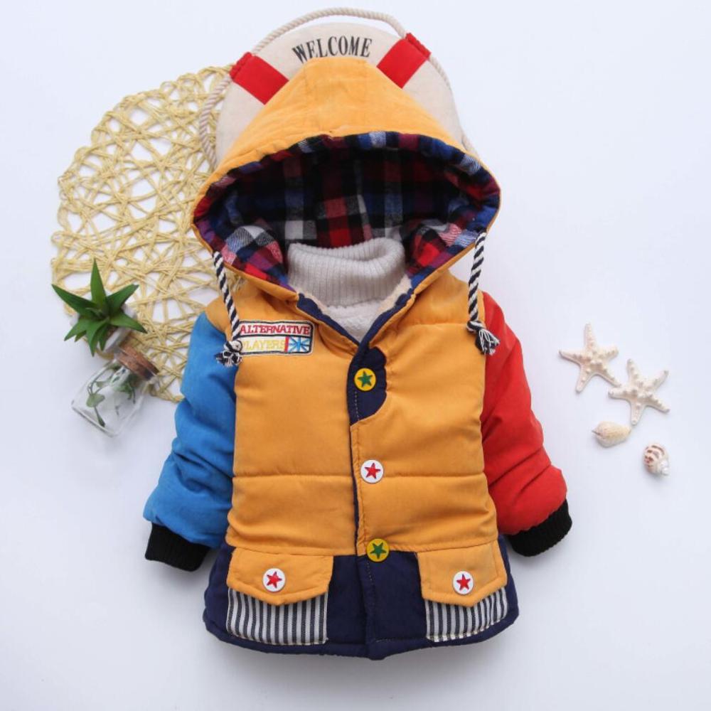 Kids Peuter Jongens Jas Jas & Jassen Voor Kinderen Bovenkleding Kleding Casual Baby Boy Kleding Herfst Winter Windjack: yellow / 3T