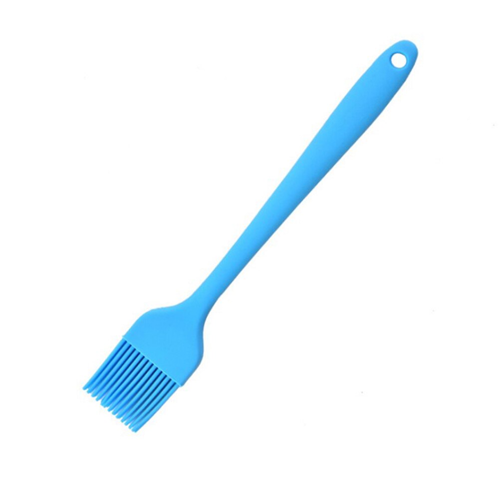 Silikon Hitze Beständig Grill Backen Grillen Öl Heften Pinsel: Blau