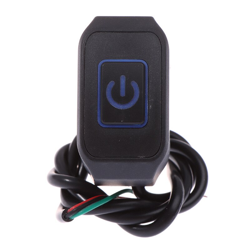 Wasserdichte Motorrad Lenker Schalter mit LED Licht 7/8&#39;&#39; 22mm Motorrad Schalter Stecker Moto Ausrüstungen Zubehör: Blau