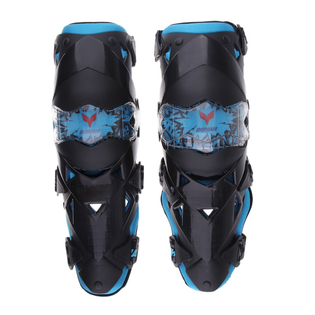 Motorcycle Motocross Racing Safety Protective Gear White/Yellow/Blue: Blue