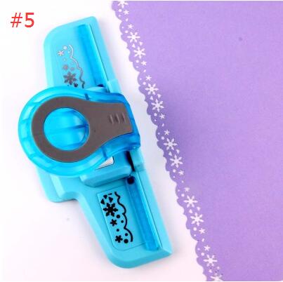 Grote Fancy Grens Embossing Punch Scrapbooking Handgemaakte Rand Apparaat Diy Papier Cutter Craft Perforadora De Papel YH30: No. 5