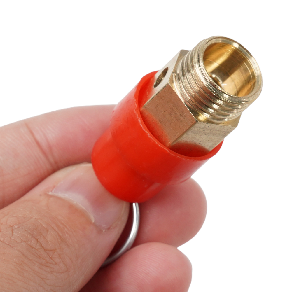 Messing 1/4 "1/8" Bsp 8Kg Luchtcompressor Veiligheidsklep 120psi Gebruikt Voor Twee Luchtcompressor Bescherming