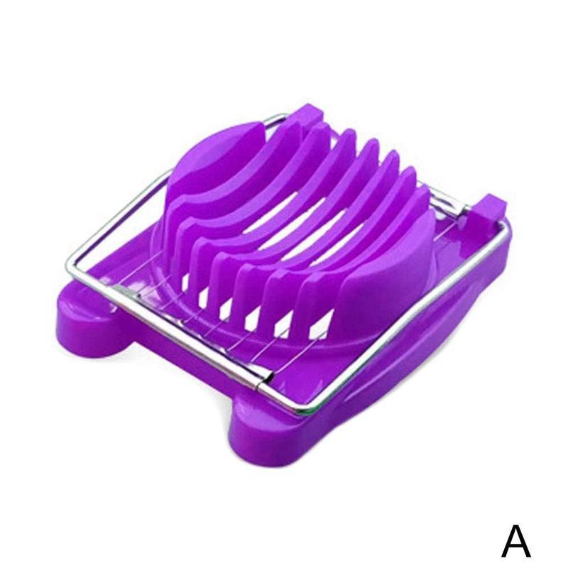 1PC multifunktional rostfrei Stahl Separator Ei Schneidemaschine Sectione schneiden Separator Werkzeug Banane Küche Schinken Cutter V4X4: A