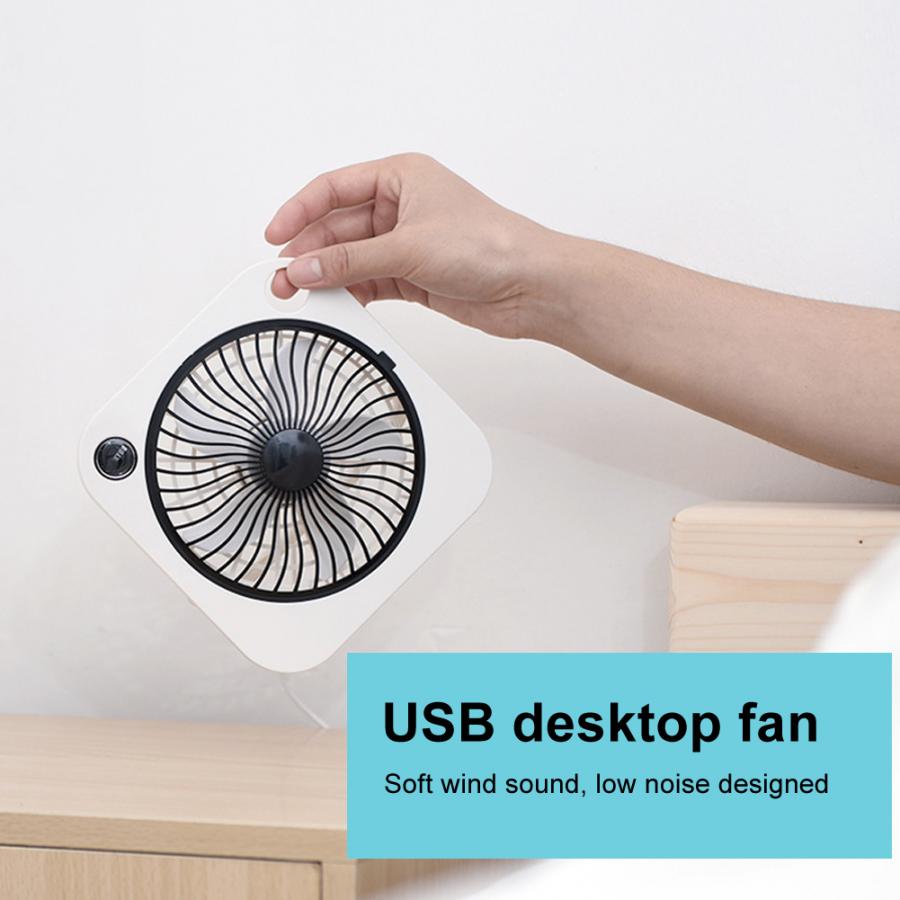 3W Quiet Mini USB Fan Could Connect with Laptop Portable USB Mini fan with 2-Gear Adjustable Wind Speed 2300r/min Item