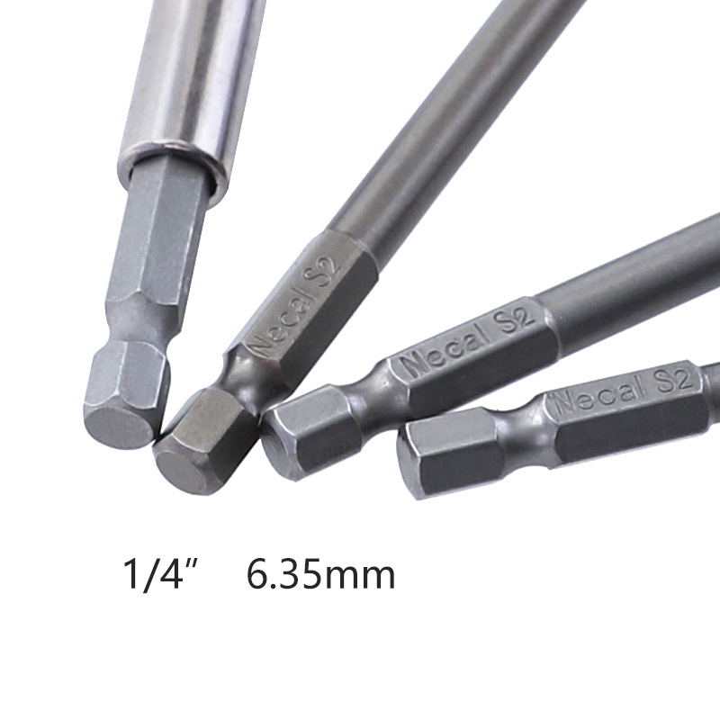 12 50mm . säkerhets-, manipulationssäkert, magnetiskt skruvmejselset, borr, skruvmejselbits, sexkants-, torx-, platt huvud, 1/4 " handverktyg