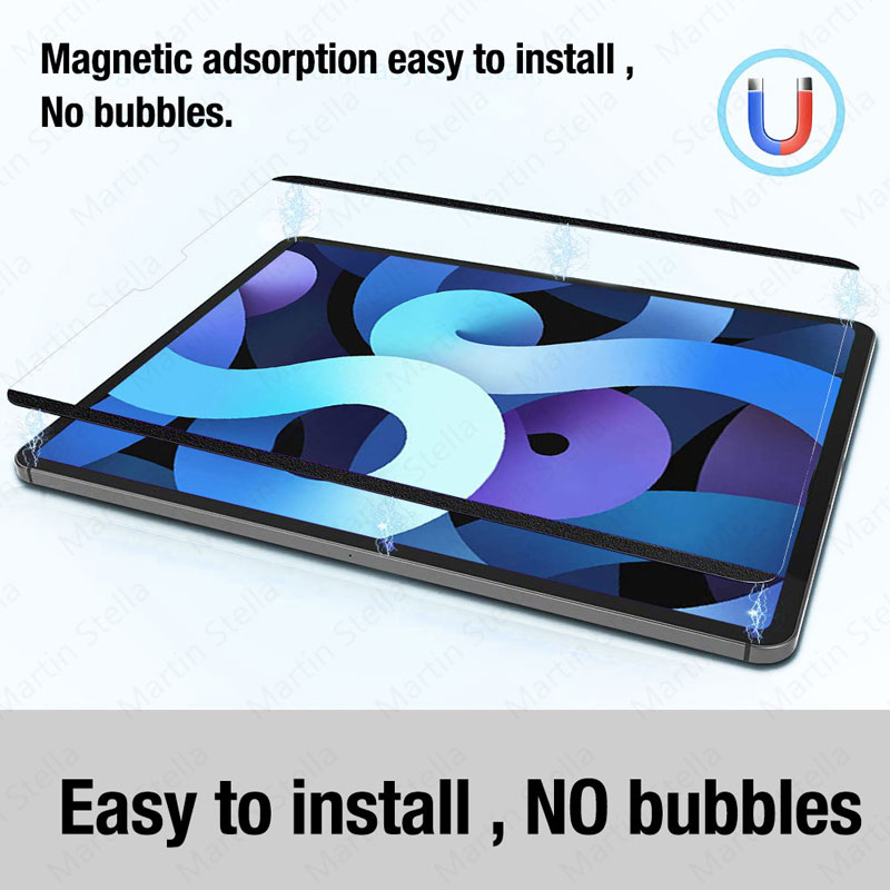 Film papierowy jak na Ipad Pro 11 2021 2020 12.9 9.7 10.2 9 generacji Screen Protector na Ipad Air 4 1 2 3 Mini 5 6 akcesoria