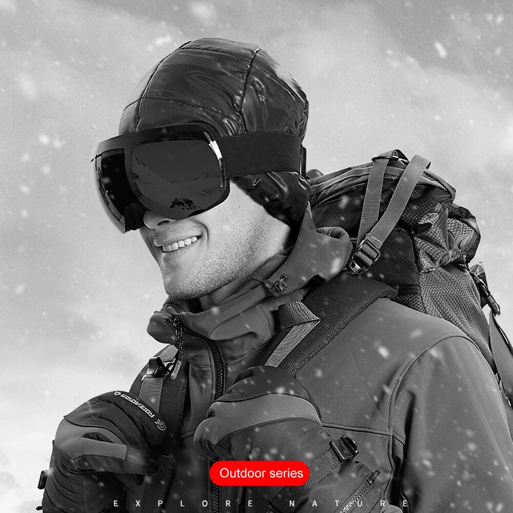 L.Mirror 1 Uds. Gorro de invierno para esquiar resistente al viento y al agua al aire libre, gorro de terciopelo para esquiar y esquiar, accesorios para esquiar al aire libre