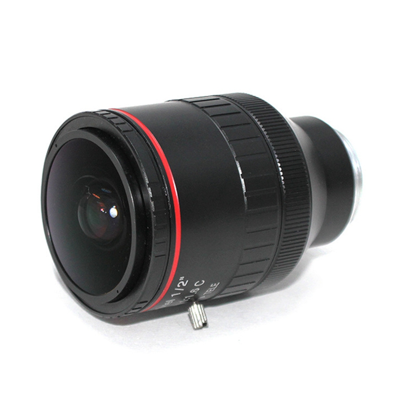 Industriële Lens Handmatige Iris Zoom 2.8-12Mm 3MP C Mount Lens Cctv Lens Camera Accessoires