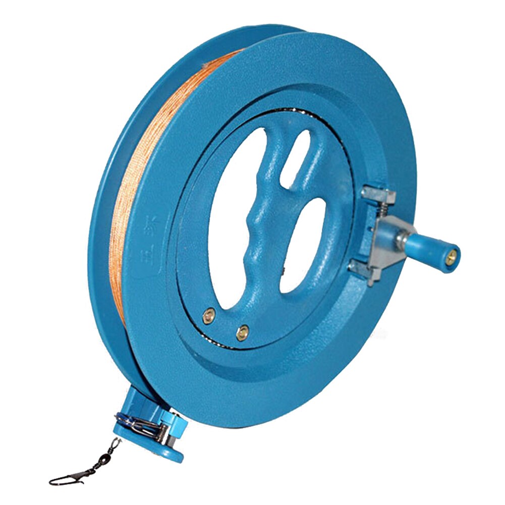 Professionele Kite Lijn Winder Kronkelende Reel Grip Wiel Met 650 Voeten (60LBS) vliegende Line String Vliegende Gereedschap Voor Kids Volwassenen