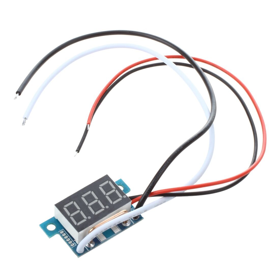 Digitale Mini Amperemeter Amperemeter Van Power Indicator Led Rood 0-5A Panel Meter