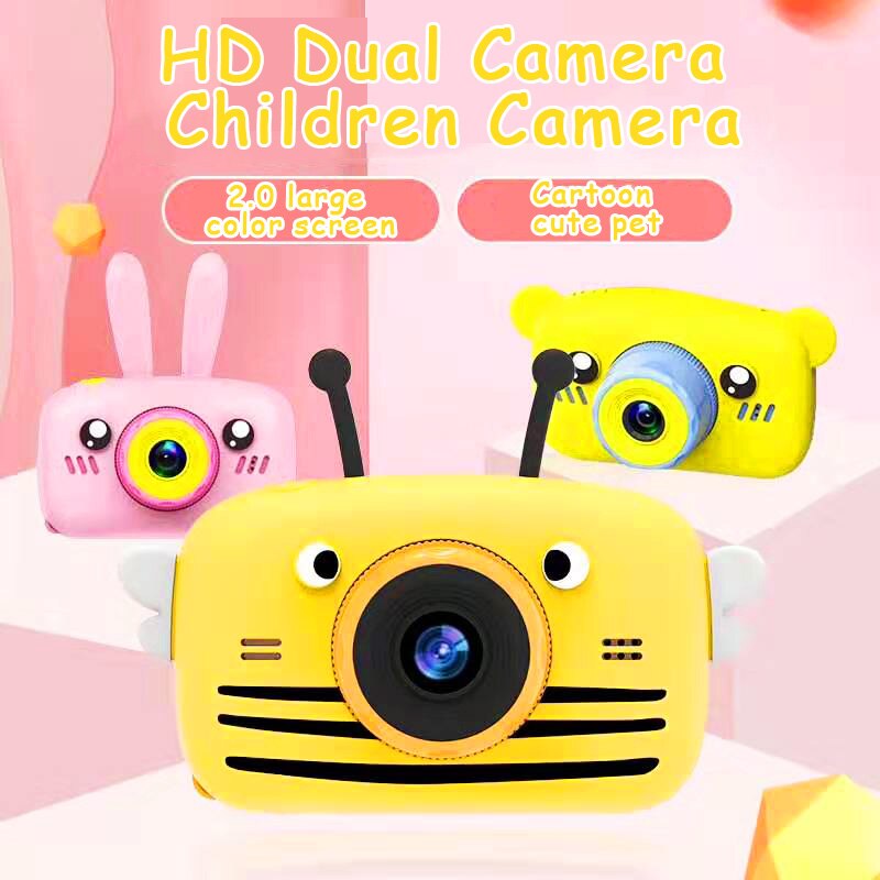 X9P Mini Cartoon Kids Camera Children's Camera HD Digital Camera Portable 1080P Camera For Kids Birthday Christmas