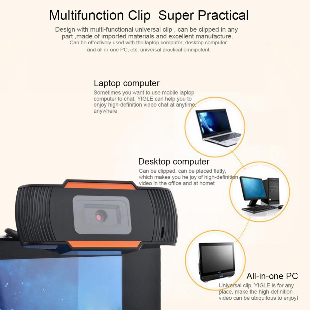 ViBAO-cámara Web de alta definición K20 4K 2592x1944, USB 2,0, ángulo de visión Horizontal de 67,9 °, con micrófono 1080P