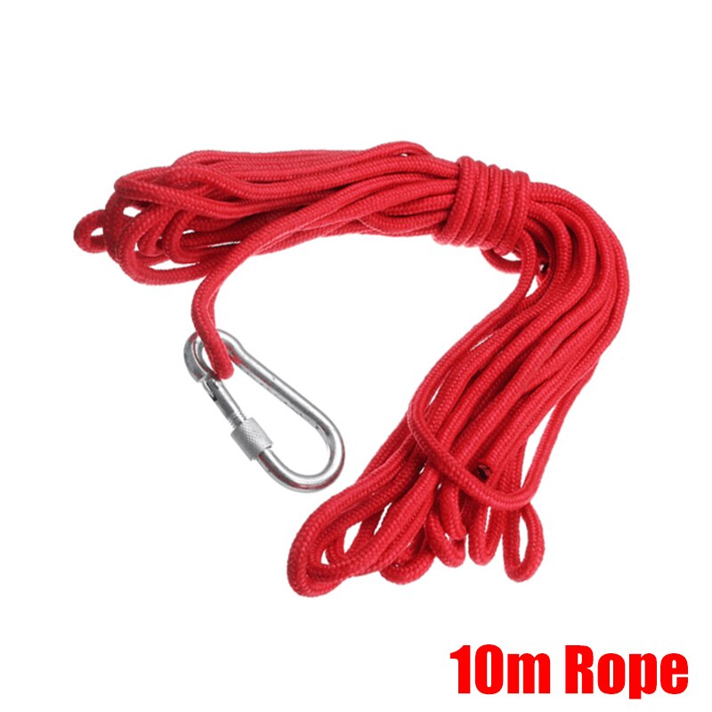 8-400Kg Super Sterke Magneet Salvage Pot Vissen Haak Magneten Diepzee Houder Pot Magneet Sterkste Permanente Magneet met 10M Touw